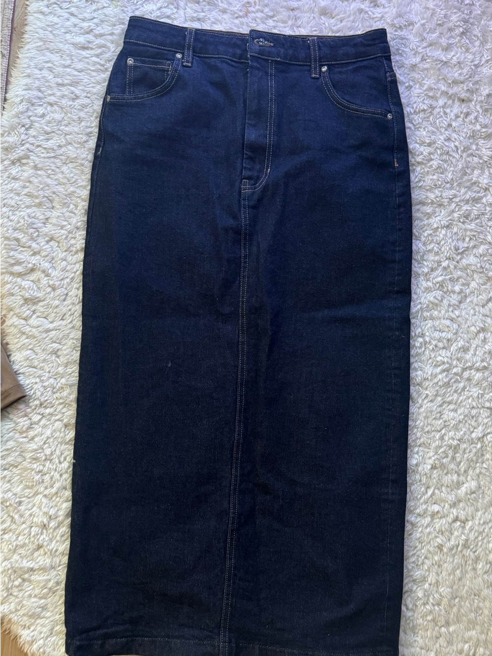 Zara Terez Straight Leg Dark Blue Denim Jeans